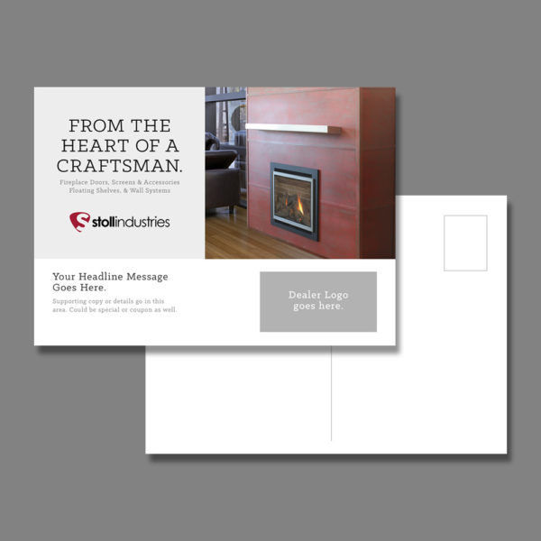 Mailer Postcard - Fireplace 4" x 6"