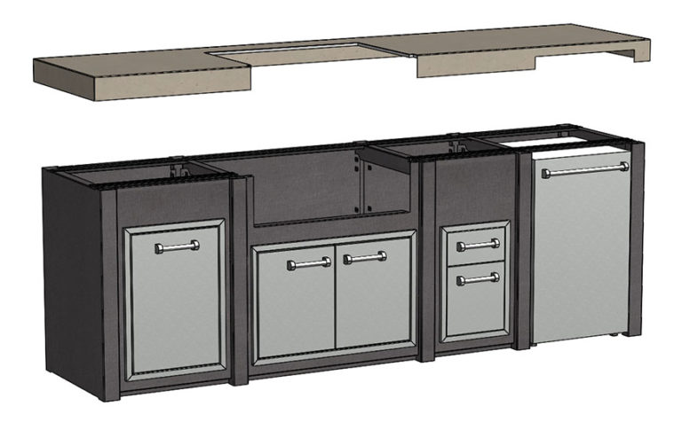 Custom Outdoor Kitchen FAQs - Stoll Industries | Made in the USA